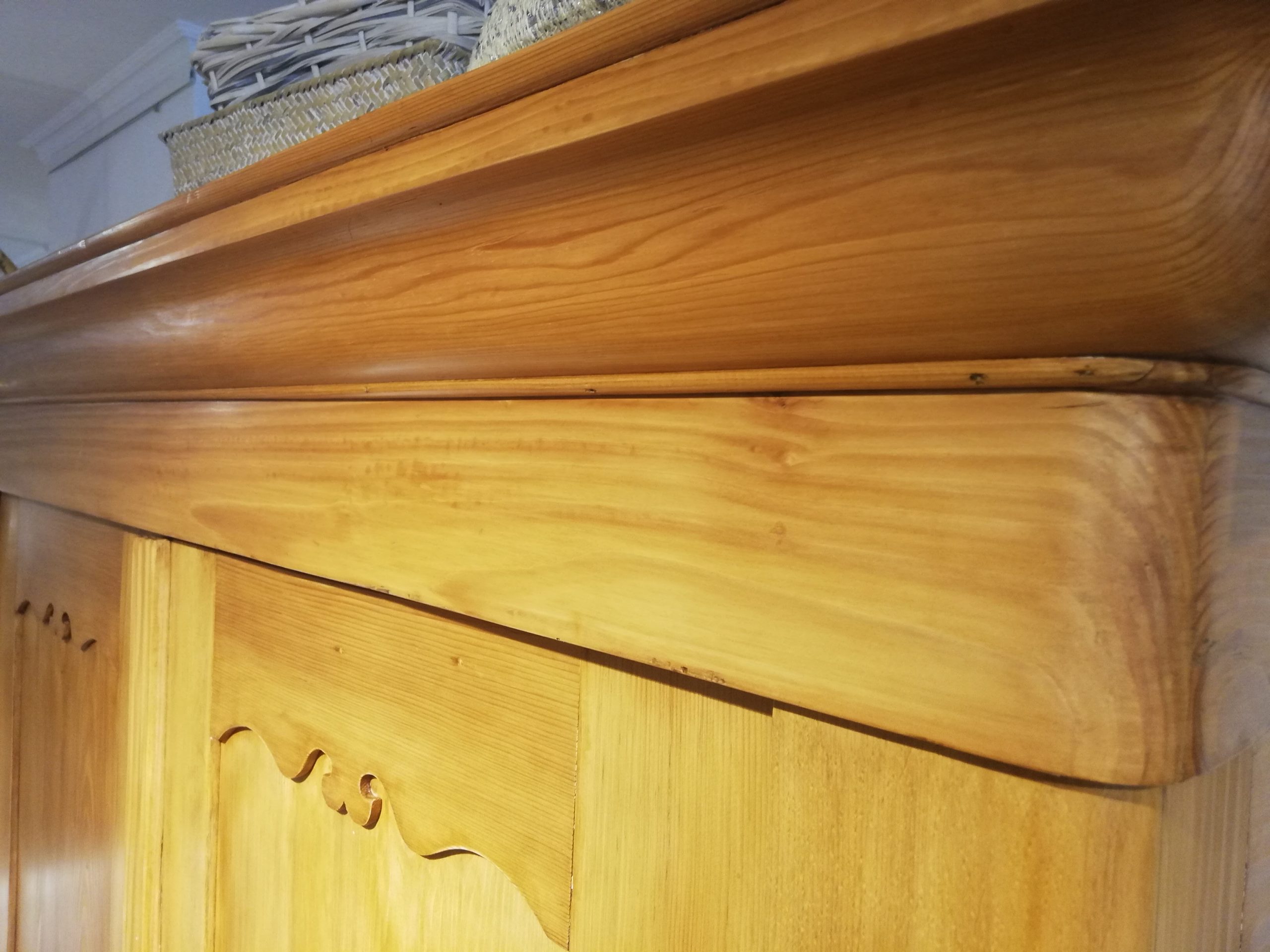 Schrank Biedermeier um 1860 – Weichholz