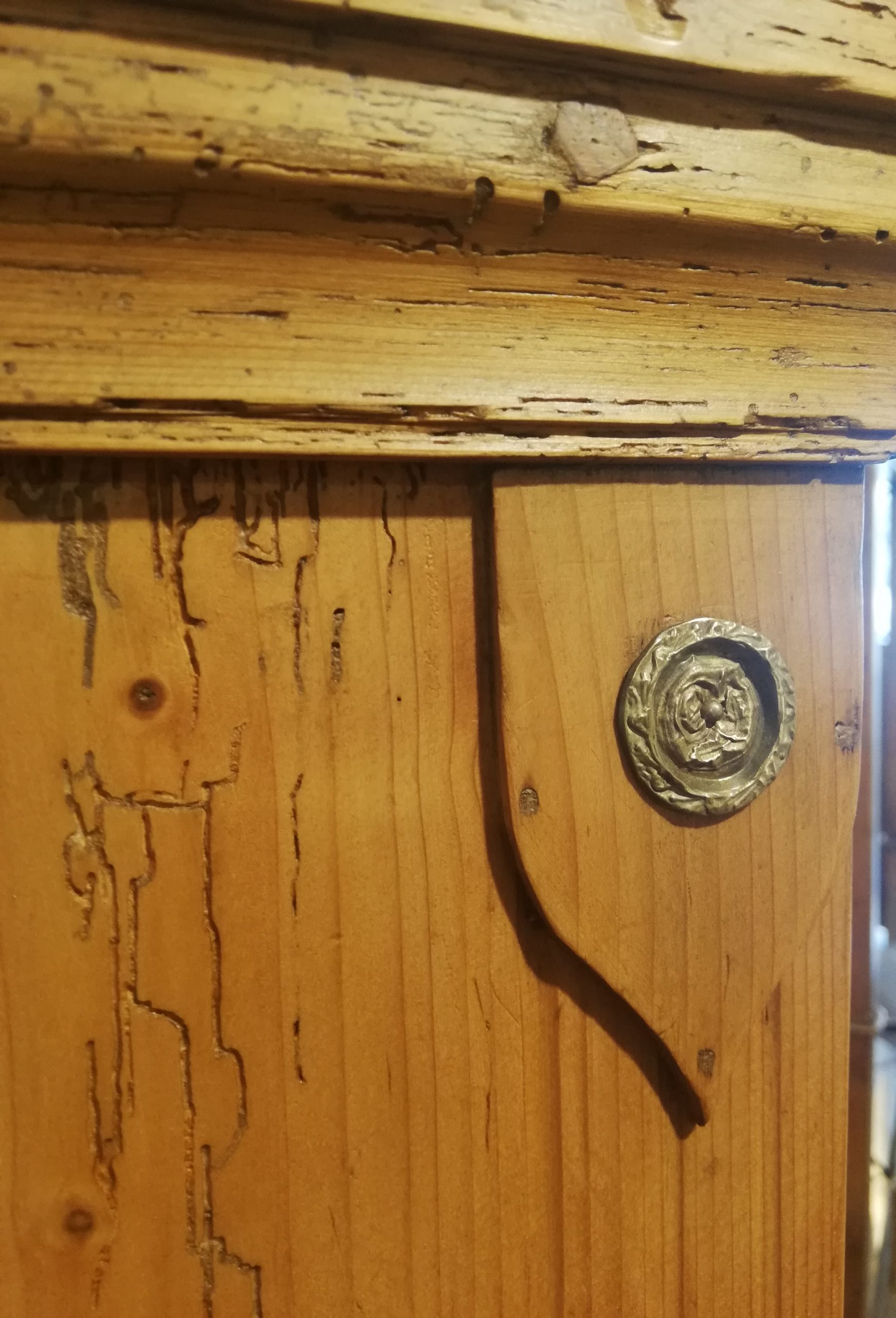 Schrank Brotschrank um 1780 – Weichholz