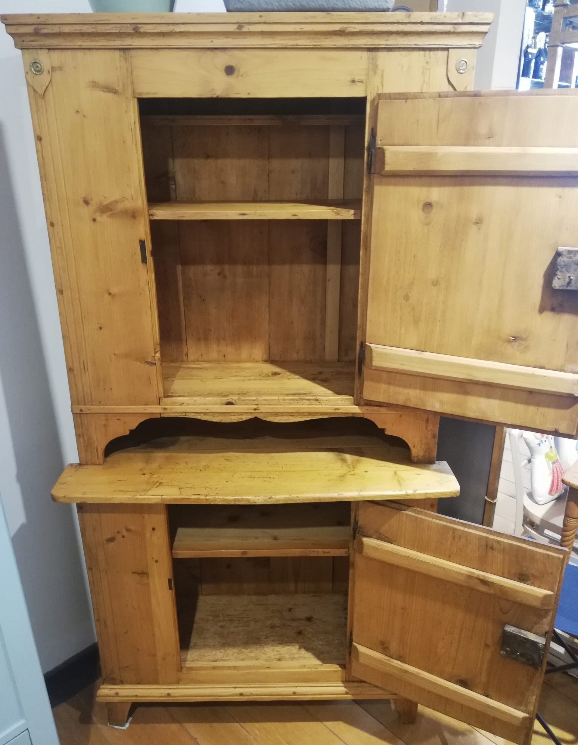 Schrank Brotschrank um 1780 – Weichholz