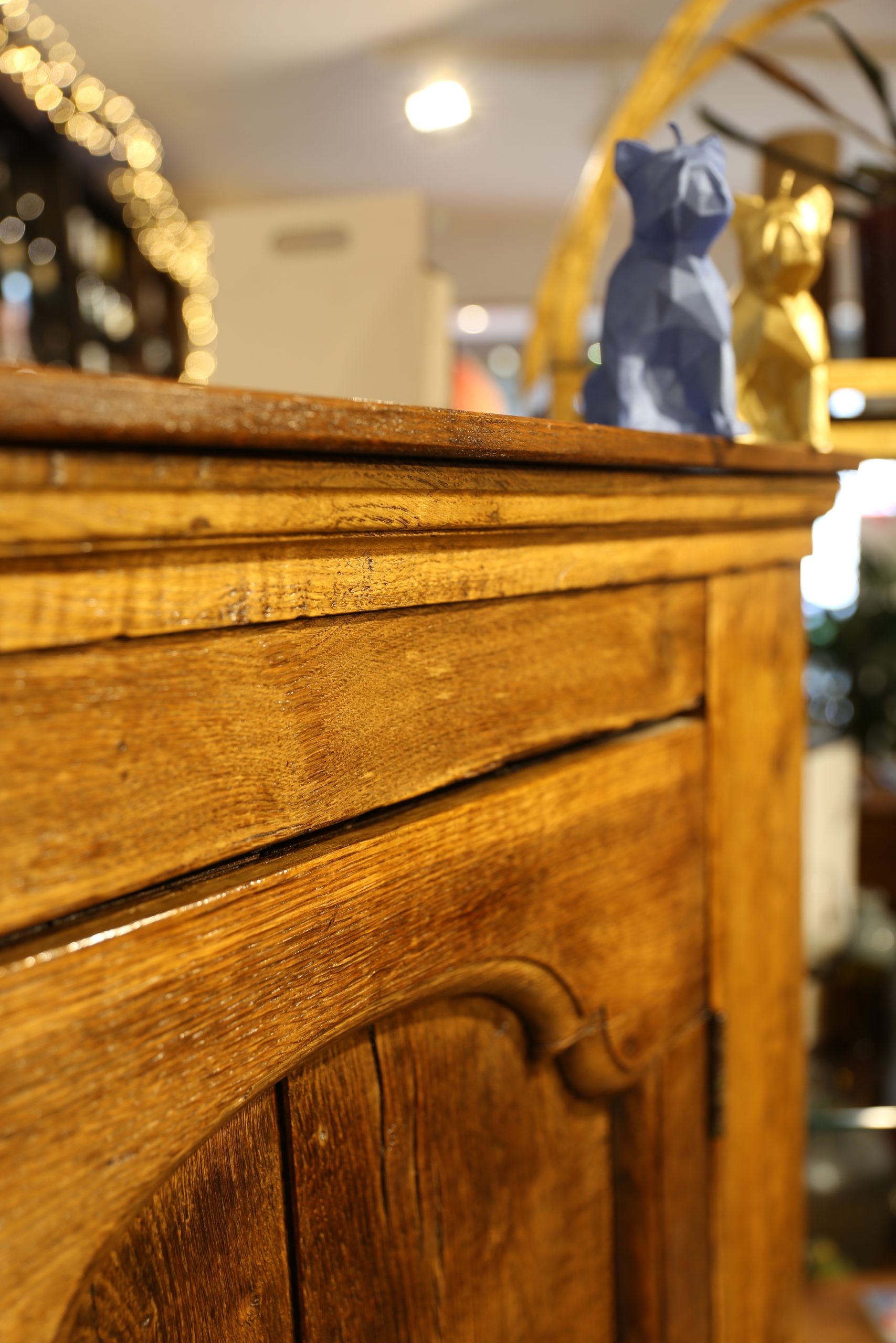 Eckschrank in Eiche