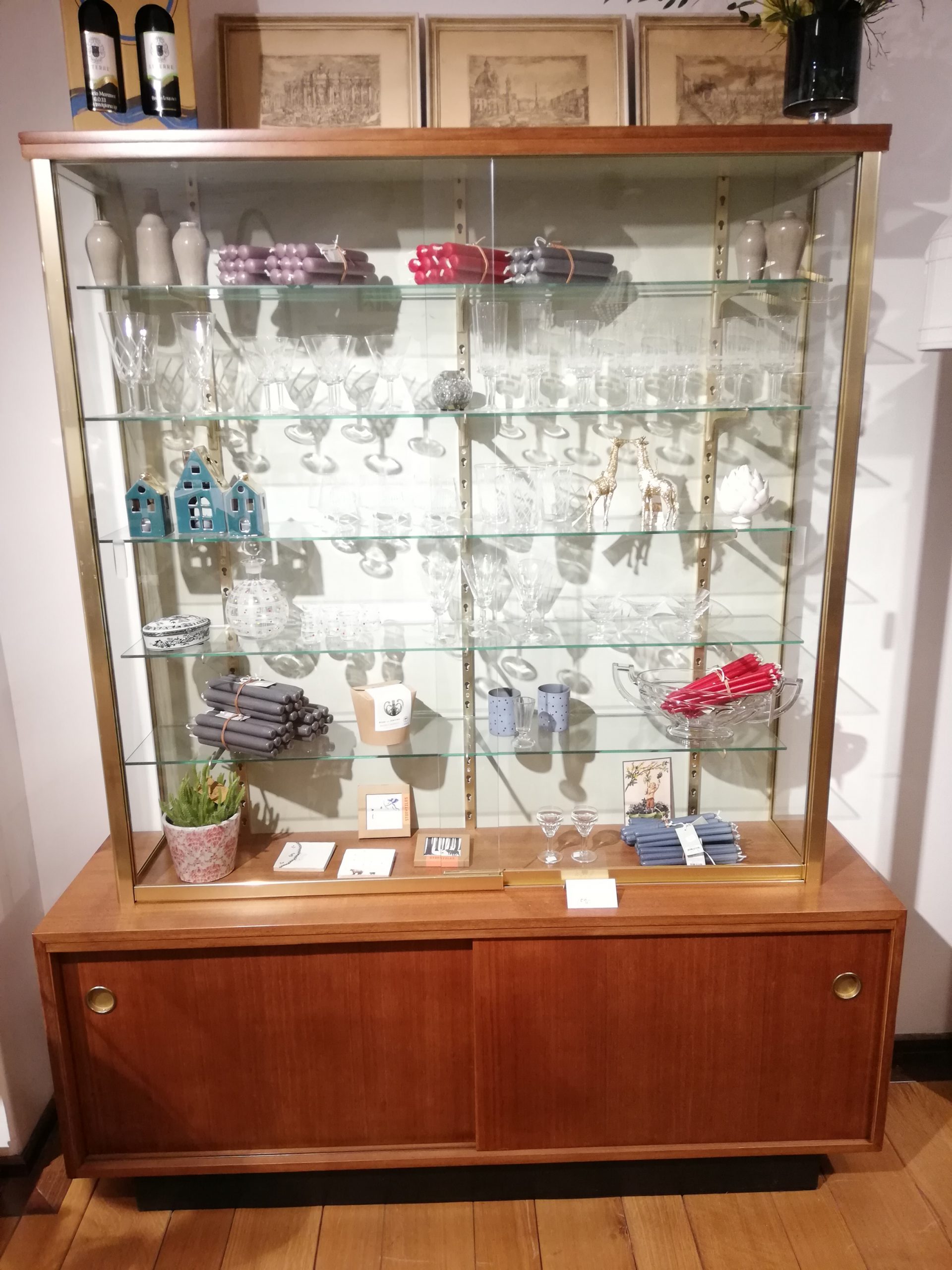 Vitrine Apotheke Vintage 50er
