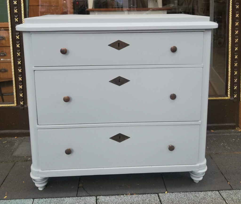 Kommode Spät-Biedermeier um 1860 Weichholz | Antike Möbel Online-Shop Köln