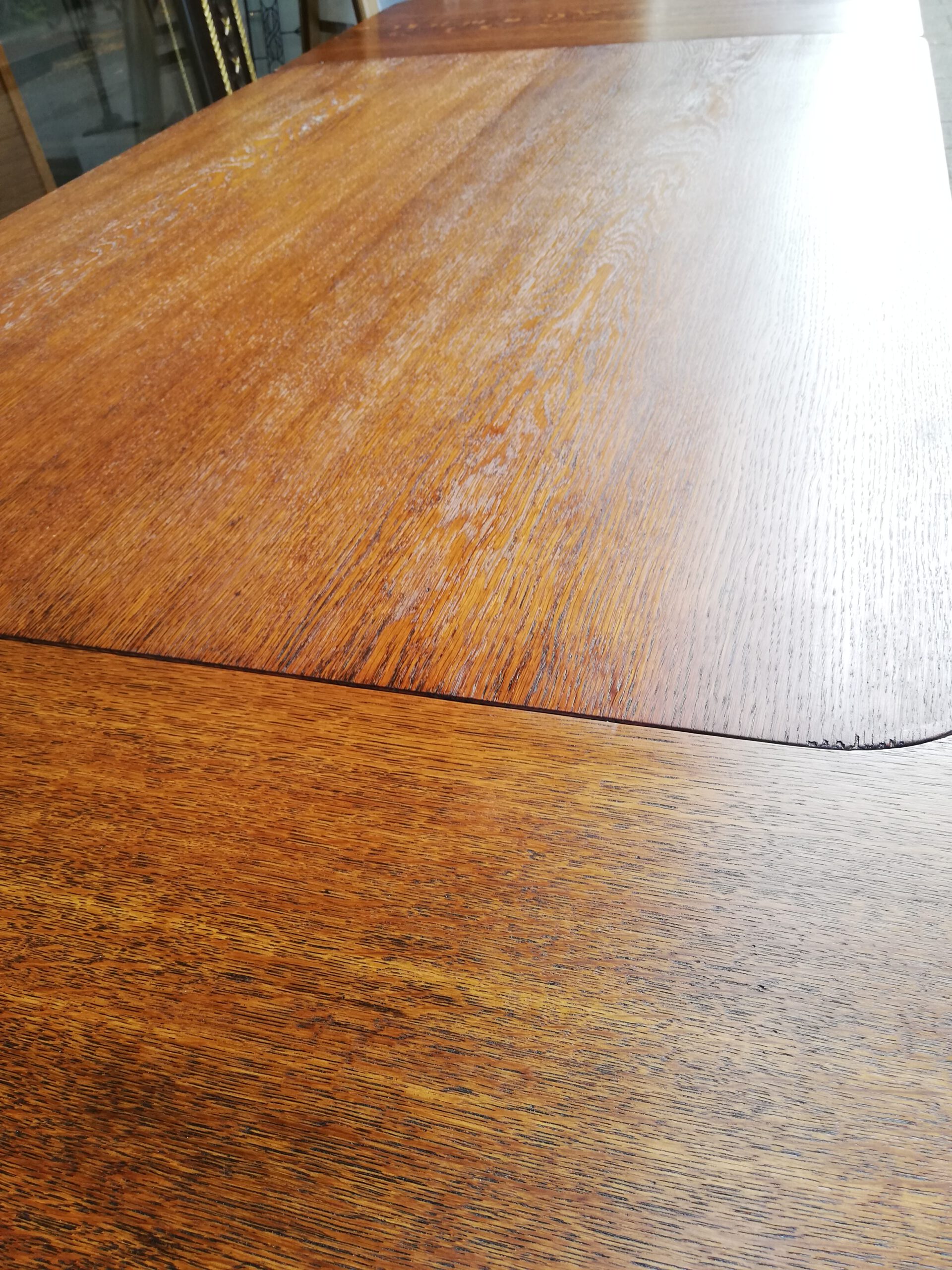 Biedermeier Ausziehbar Tisch Eiche