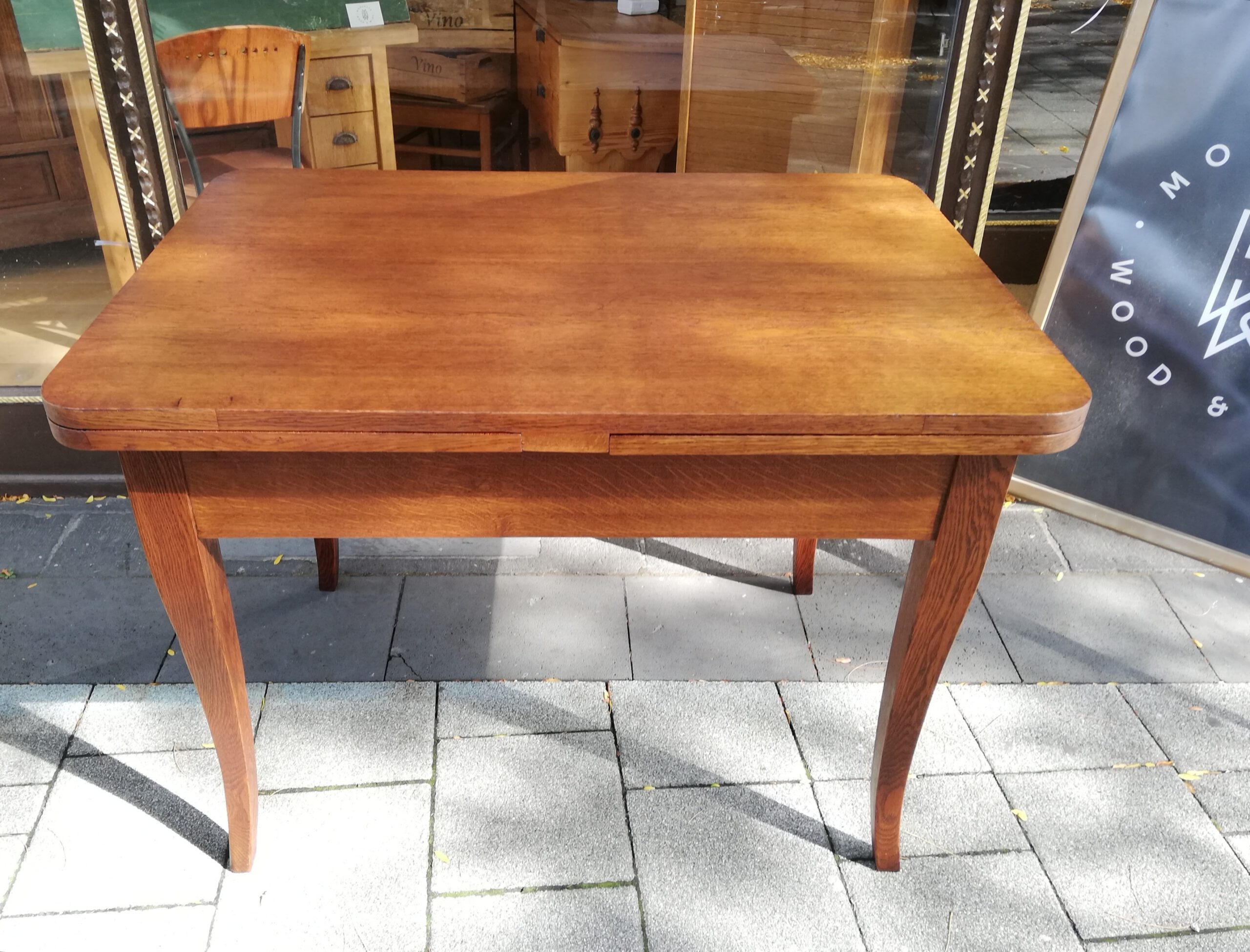 Biedermeier Ausziehbar Tisch Eiche