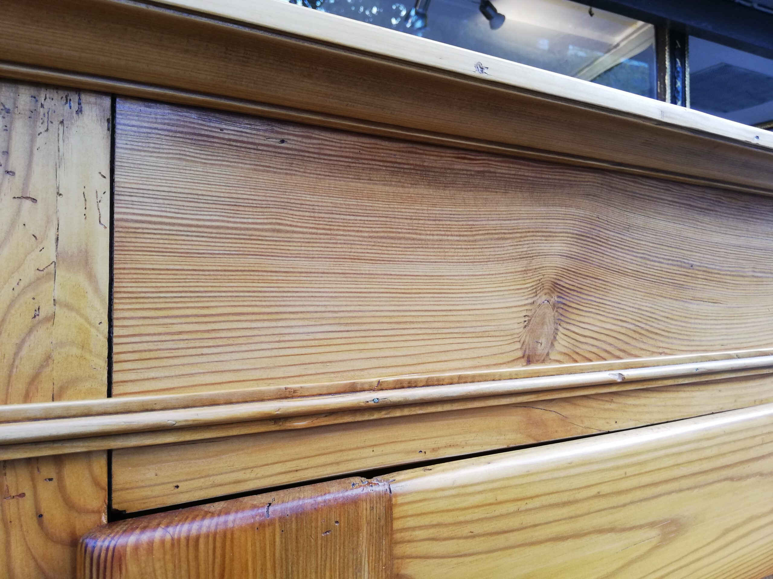 Biedermeier Weichholz Schrank